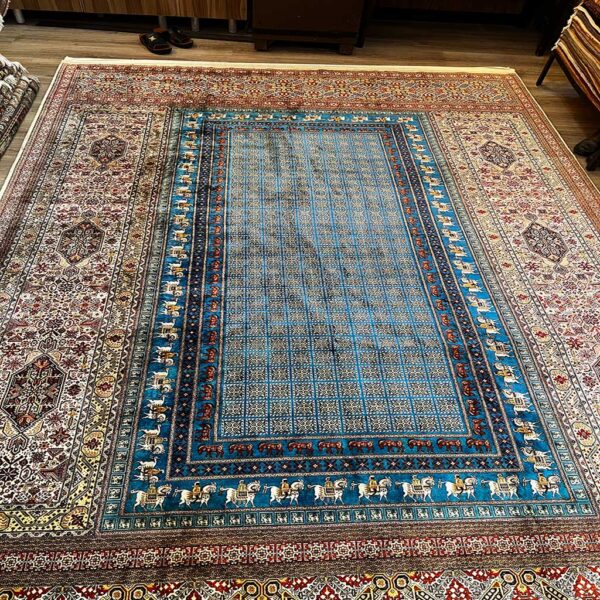 Qom All Silk Carpet - Image 2